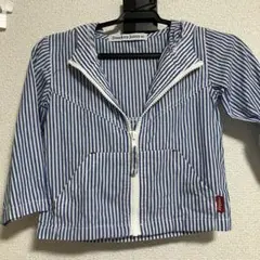 Donkey Jossy ストライプ柄 フード付き 90