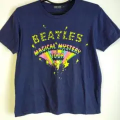 美品　ビートルズ　マジカルミステリーツアー　Tシャツ　beams 紺　M