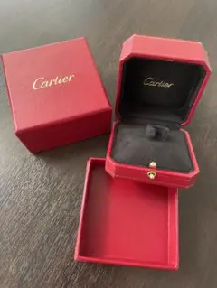 Cartier 赤 ジュエリーボックス