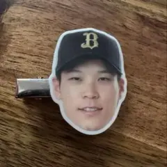 中川圭太選手　前髪クリップ