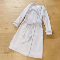 新品 フェルゥ コート スプリング M ラベンダー 6439