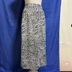 ジェイダヒョウ柄タイトスカート丈約75cm
