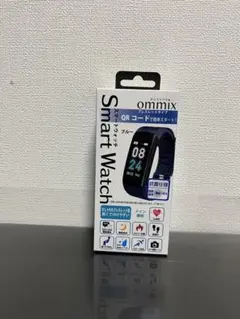 スマートウォッチ オムミックス ブルー