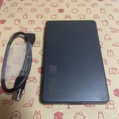外付けハードディスク 1TB 大容量　外付けHDD USB新品ケース付き