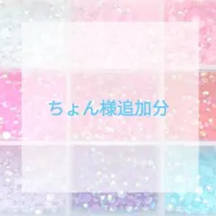 ちょん様追加分