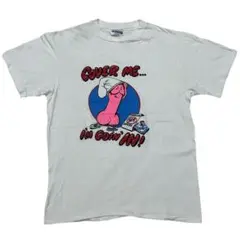 ビンテージ　80s Hanes コンドーム　エロ　Tシャツ dick USA製