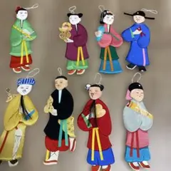中国八仙人人形セット