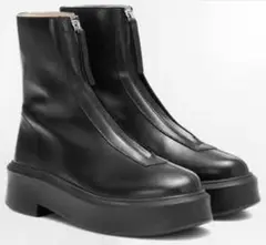 新品未使用 The row Zipped Boot ブラック 24.5cm