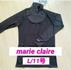 新品■4,950円【マリクレール 】レディース メッシュ　アンダーウェア L 黒