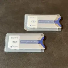 SONY メモリースティックデュオアダプター MSAC-M2 ×2