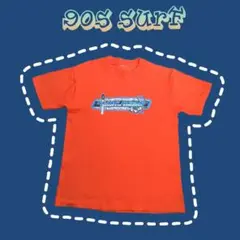 90s サーフ Tシャツ 130cm140cm レトロ キッズ古着 ストリート