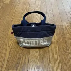 adidas トートバッグ ネイビー グレー