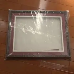 シャドウボックス フレーム(ダークブラウン)新品 約 横40cm×縦32cm