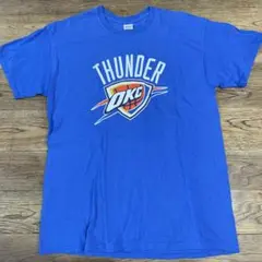 THUNDER OKC Tシャツ 青