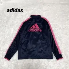 adidas アディダス ジャージ ナイロンジャケット ピンク サイズM