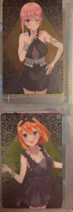 五等分の花嫁　ごとよめ　ウエハース　カード　35枚セット