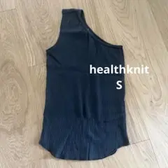 Healthknit ダークグレー タンクトップ S 34