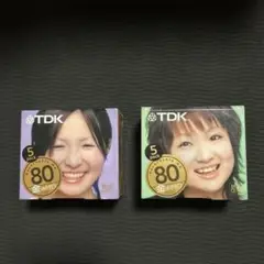 TDK MD 金のMD 80 5パック　2セット