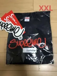 XXL supreme handstyle tee navy