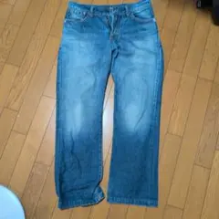 ストレートデニム ライトブルー