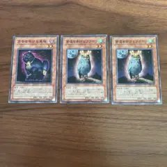 【遊戯王デュエルモンスターズ】不幸を告げる黒猫 & 幸運を告げるフクロウ セット