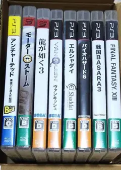 プレイステーション　PS3　ソフト8本 まとめ売り
