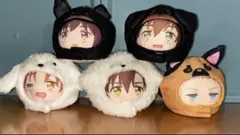 ヘタリア あにずきん ぬいぐるみ セット 枢軸 イタリア ロマーノ ドイツ