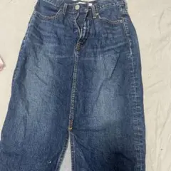 AZUL BY MOUSSY インディゴデニムタイトスカート