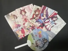ウマ娘　限定ポストカード　ホッコータルマエ　ヤマニンゼファー　アストンマーチャン