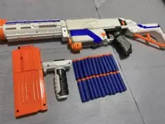 ナーフまとめ売り　銃×2 弾×30 楽天市場】ナーフ ハンドガン（おもちゃ）の通販