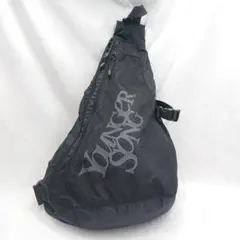 YOUNGER SONG ブラック ボディバッグ