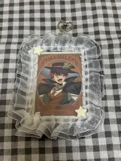 現品 ホイップデコ ハンドメイド 推し活 グッズ トレカケース 白 キーホルダー