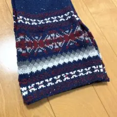 ✨TOMMY HILFIGER✨マフラー ロゴ入り ニット 美品