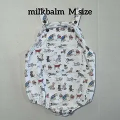 milkbalm ロンパース 犬柄 韓国子供服