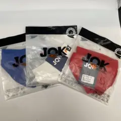 新品　JQK下着 Tバックパンツ　3枚セット XLサイズ　赤　青　白