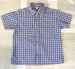 ユニクロ UNIQLO チェック柄 シャツ 110〜130