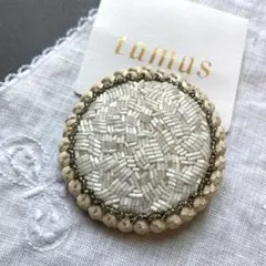 【未使用】tamas タマス ハートブローチ tamas タマス ブローチ