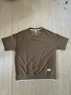 Tシャツ半袖　ワッフル生地　男女兼用
