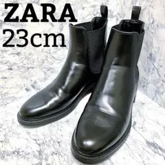 【極美品】☆ZARA ☆ショートブーツ☆36・23cm☆ブラック☆