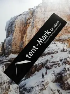 tent-Mark テンマク テンマクデザイン ステッカー☆ブラック☆黒
