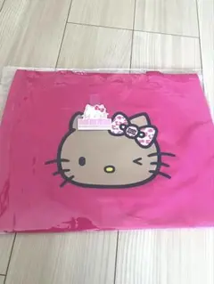 MASH×キティちゃんコラボ　トートバッグ　ノベルティ　日焼けキティ　シール