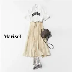 【雑誌掲載】上品プリーツスカート　サイズL
