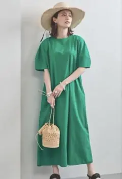 美品▪️ユナイテッドアローズのワンピース▪️グリーン