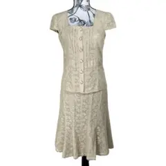 トゥービーシック【40】全面レース♡花柄 マーメイド スカート セットアップ