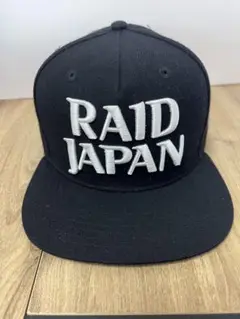 K*Z様 美品　RAID レイドジャパン　トラッカー刺繍ロゴ ブラック　キャップ Amazon.co.jp: レイドジャパン カレッジR 6パネルキャップ