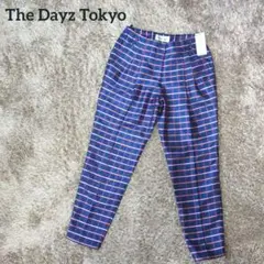 The Dayz Tokyo チェック柄スリムパンツ