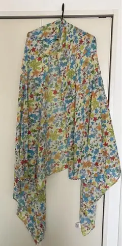 花柄ストール・ショール ビーズ付き