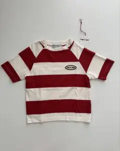 最終価格 TOM & BOY ストライプ Tシャツ 4Y