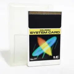 PCエンジン CD-ROM システムカード Ver1.0