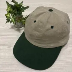 90s ヴィンテージ KC caps キャップ 調節可能 ツートーン 送料込み